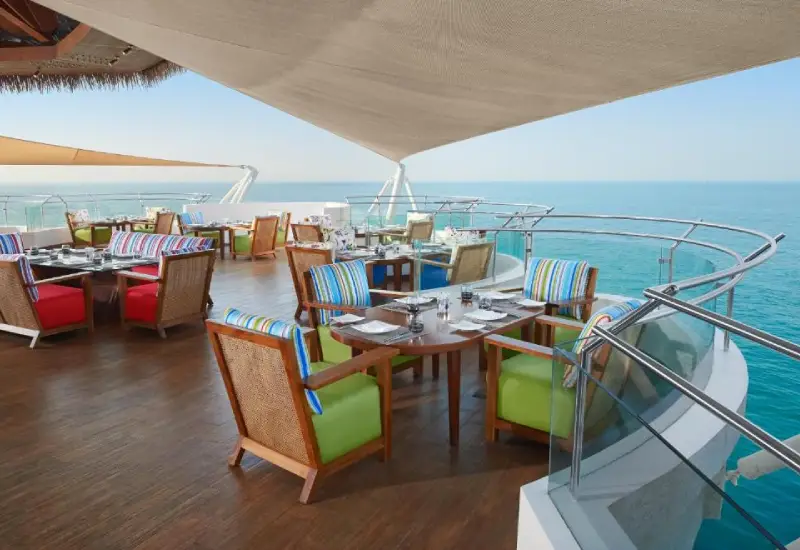 Banana island terrace
