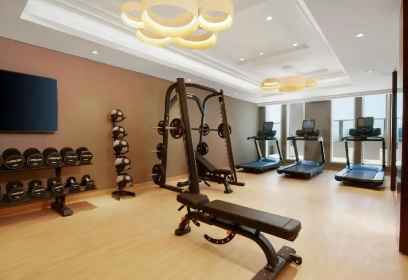 Wyndham Grand Doha West Bay Beach gym
