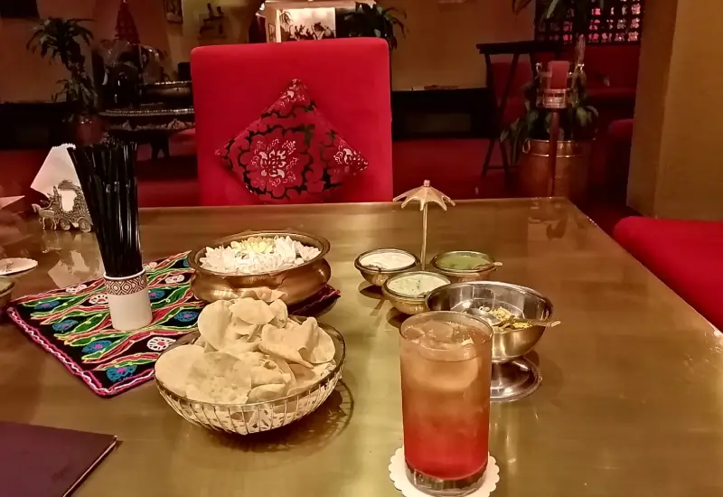 Chingari Restaurant Doha food