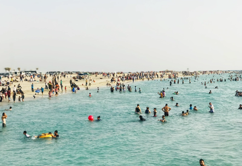 dukhan public beach