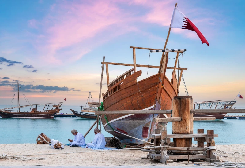 Katara traditional dhow