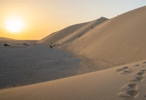 Singing Sand Dunes Qatar